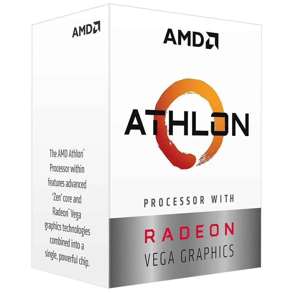 PC Home Office Amd Athlon 3000G, 8GB, SSD 240GB, Vega 3 W11- Wi-fi - Balão.info - view 2