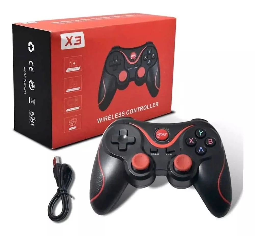 Gamepad Joystick Wireless Compatível Android/ios/p3/p4/pc/tv Gamepad Joystick Wireless Compatível Android/ios/p3/p4/pc/tv
