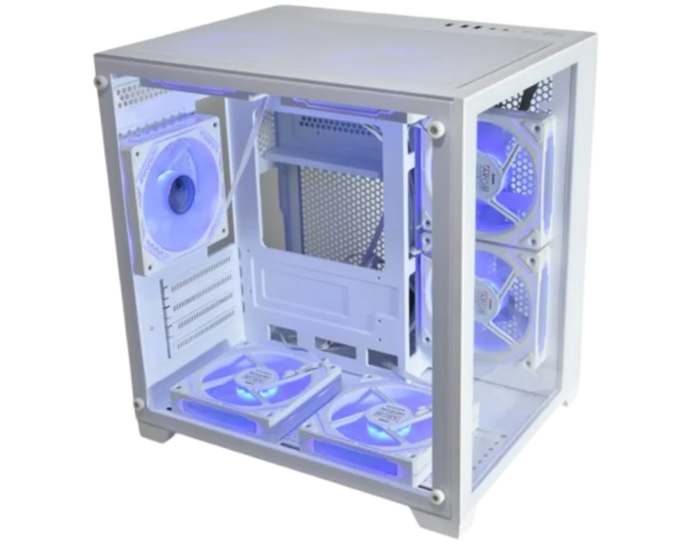 Gabinete Aguario Micro Branco W415 - Kmex Gabinete Aguario Micro Branco W415 - Kmex
