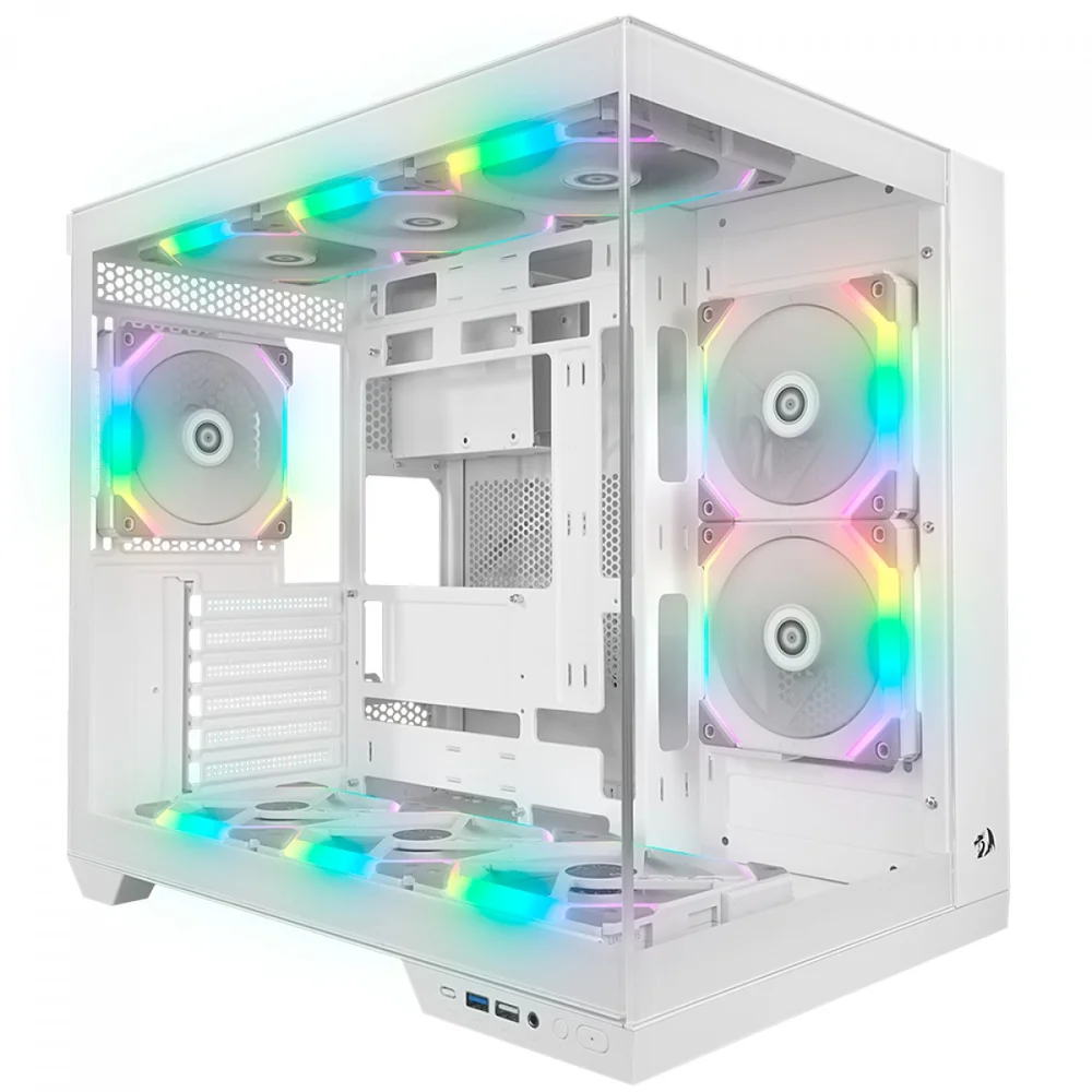 PC Gamer Aquário Intel Core I5 12400F, B760m DDR5, RTX 5060 Ti, 32gb Ddr5, Nvme 2TB, W11 - Balão.info - view 2