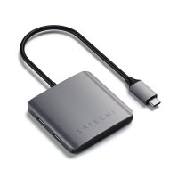 Hub Usb-c Satechi 4 Portas Extensor Usb-c 5gbps Space Gray