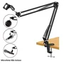 Braço Articulado Suporte De Mesa Aço Para Microfone