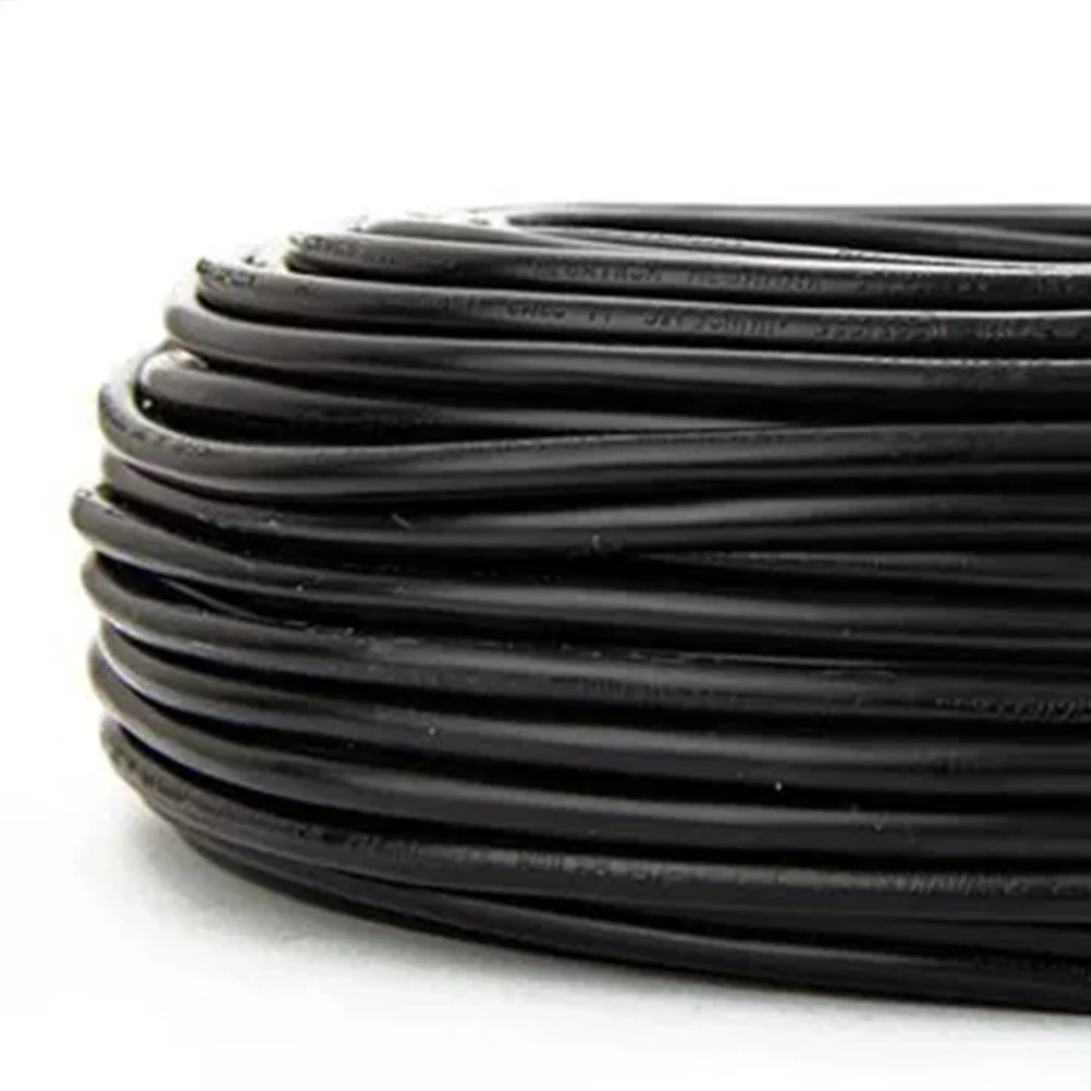 Cabo Pp 3x1,50 Mm Elétrico Flexível Preto - 2 Metros Cabo Pp 3x1,50 Mm Elétrico Flexível Preto - 2 Metros