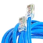Cabo De Rede Cat5e Montado Azul - 50 Metros