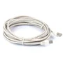 Cabo De Rede Patch Cord Cat5e Montado Branco - 2 Metros