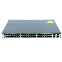 Switch Cisco Ws-c3750ps-s 48 Portas 10/100  + 4 Portas Gigabit