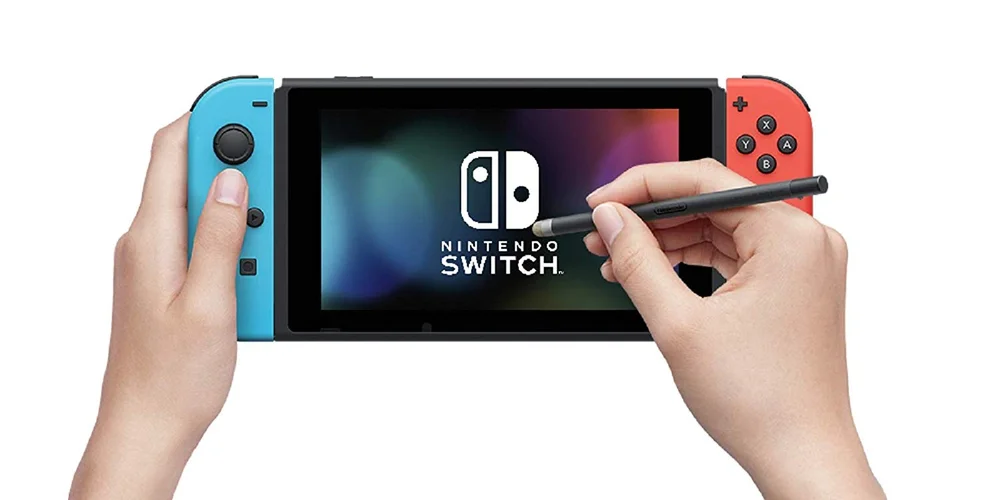 Caneta   Nintendo Switch Stylus Pen Touch Screen Mario Maker 2