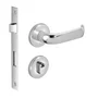 Fechadura Duna 2 Externa 55mm Cromo Acetinado M0915z R0069 Ez1750 Imab