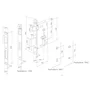 Fechadura Duna 2 Externa 55mm Cromo Acetinado M0915z R0069 Ez1750 Imab