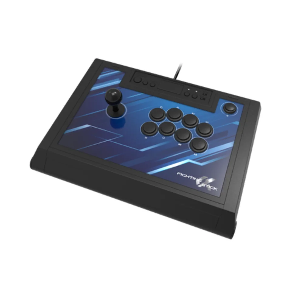 Controle Com Fio Para Jogos De Luta Hori Alpha Para Ps4, Ps5 E PC Licenciado Para Consoles Sony Controle Com Fio Para Jogos De Luta Hori Alpha Para Ps4, Ps5 E PC Licenciado Para Consoles Sony