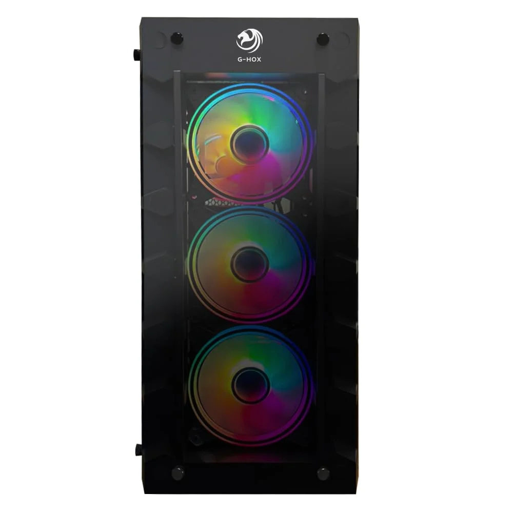 Gabinete G-hox Nf03 Mid Tower Vidro Temperado