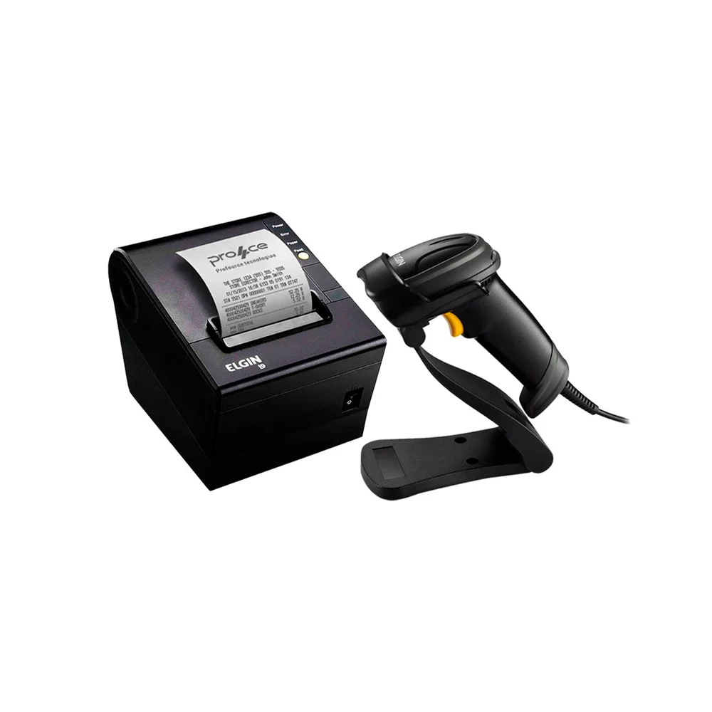 Kit Elgin Impressora Térmica I9 Full + Leitor El250 C/suporte