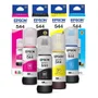 Kit 4 Tintas Epson Original 544 T544 Para Impressora L-3110 L-3150 L-3250 - Refill