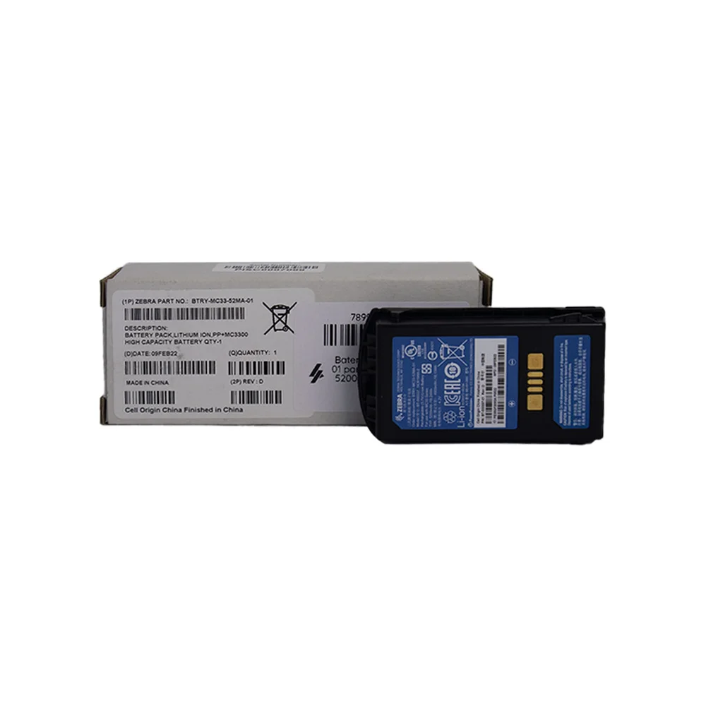 Bateria Btry-mc33-52ma-01 Para Coletor Zebra Mc33 5200mah Bateria Btry-mc33-52ma-01 Para Coletor Zebra Mc33 5200mah