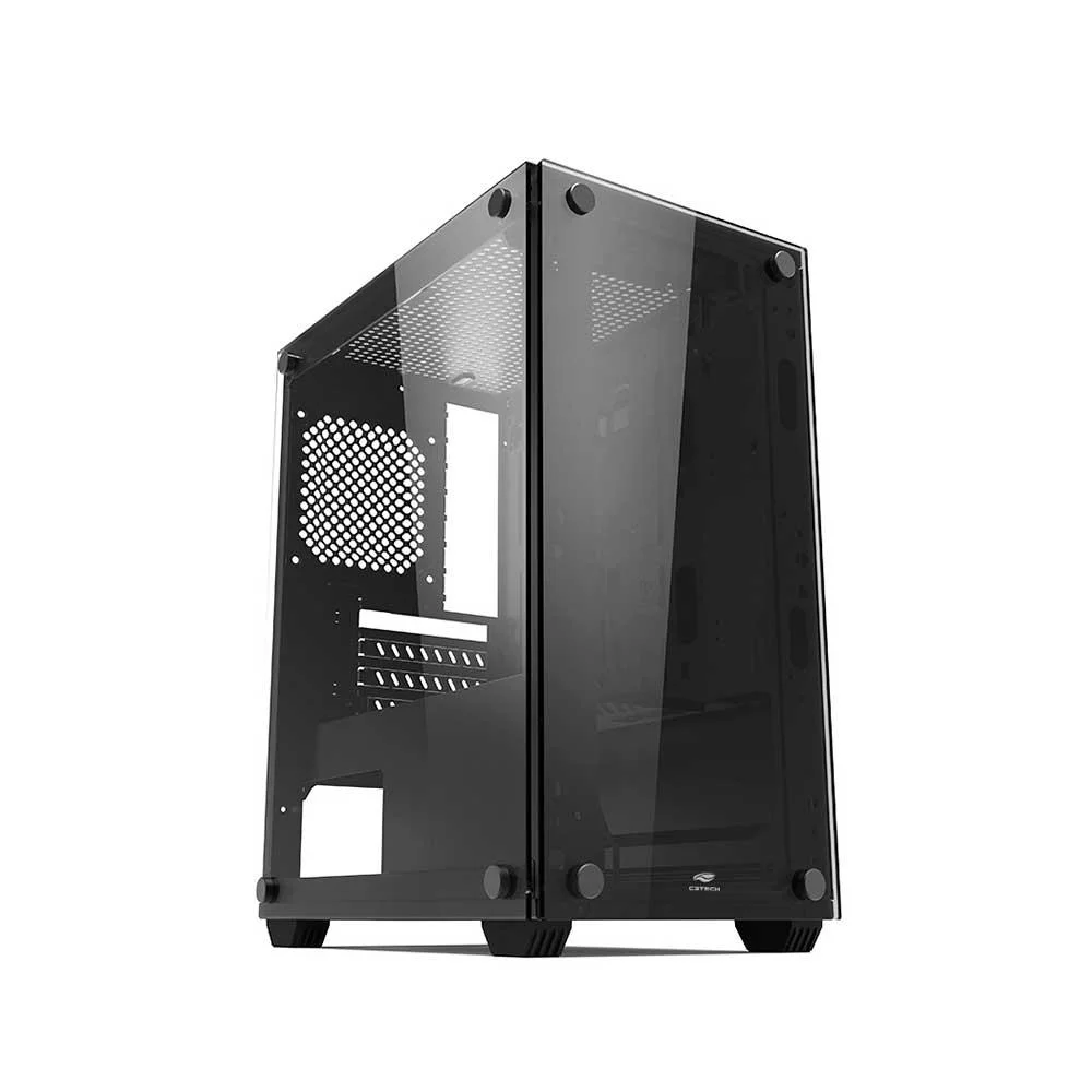 Gabinete Gamer C3tech Mt-g110bk Sem Fonte Preto Gabinete Gamer C3tech Mt-g110bk Sem Fonte Preto