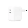 Carregador Iphone, Ipad, Macbook, Apple Watch, Apple Vision, Airpods, Apple 35w - Usb-c- Duas Portas