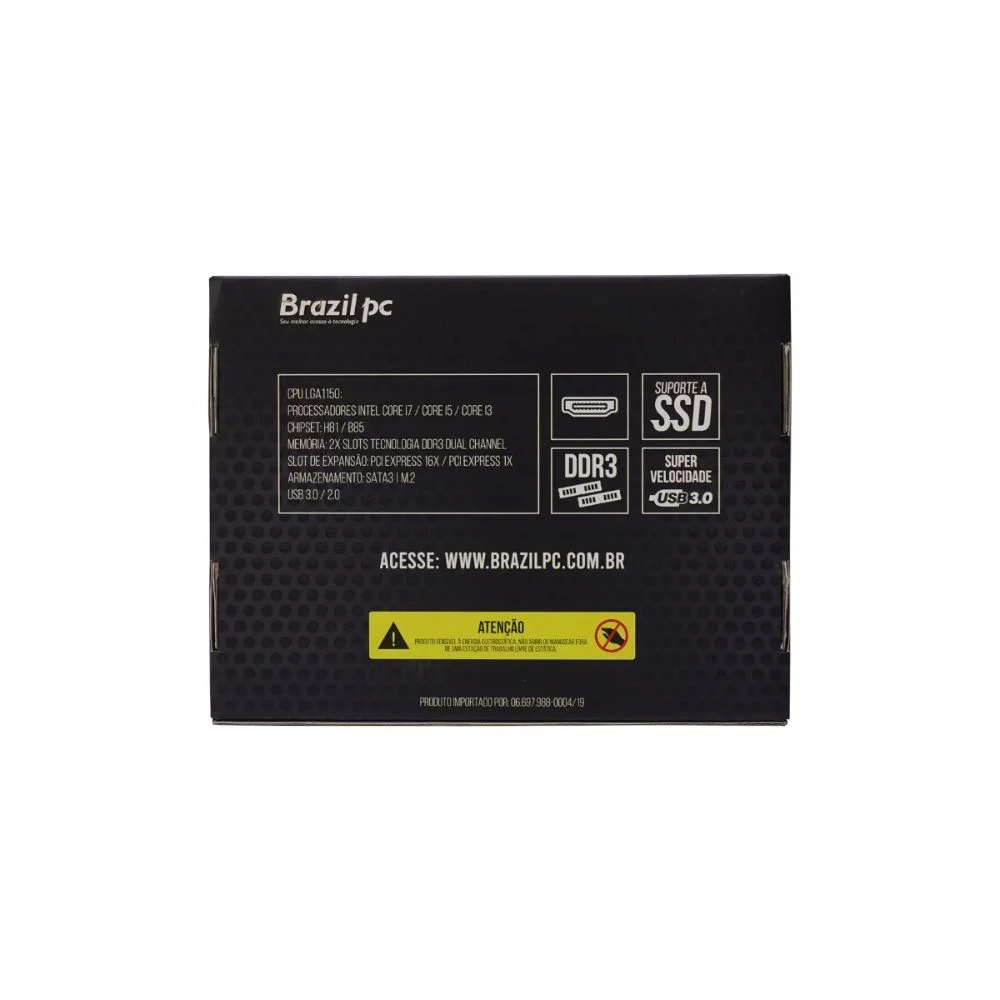 Placa Mãe Bpc-h81m.2-tg - (LGA  1150 Ddr3) - Chipset Intel H81m/b85 - Oem