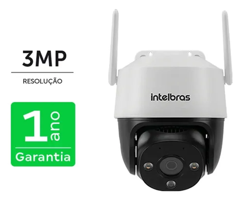 Câmera Inteligente  Im7 + 3mp  De Resolução Branca