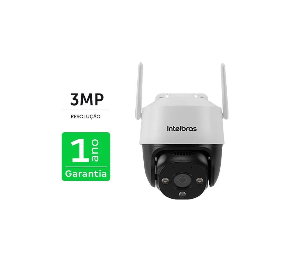Câmera Inteligente  Im7 + 3mp  De Resolução Branca