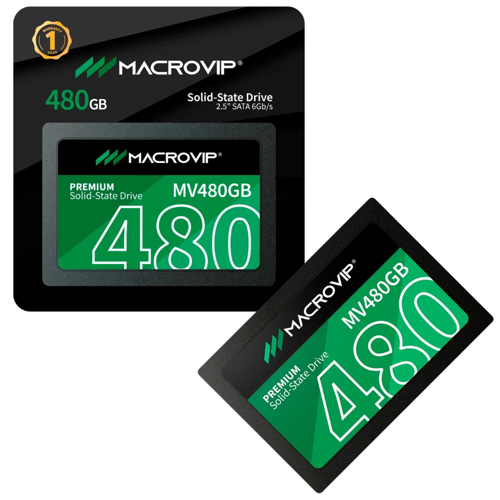 SSD 480GB Sata 3 Mv480GB 520mb/s Leit - 450mb/s Grav 2.5 SSD 480GB Sata 3 Mv480GB 520mb/s Leit - 450mb/s Grav 2.5