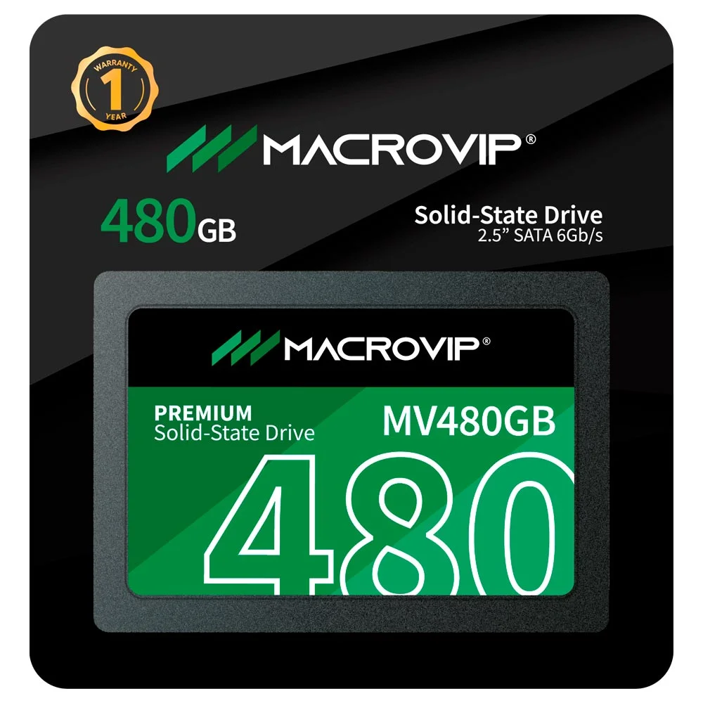 SSD 480GB Sata 3 Mv480GB 520mb/s Leit - 450mb/s Grav 2.5 SSD 480GB Sata 3 Mv480GB 520mb/s Leit - 450mb/s Grav 2.5