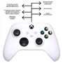 Controle Sem Fio Microsoft XBOX One – Robot White  , Compatível Com Series X|s E PC.