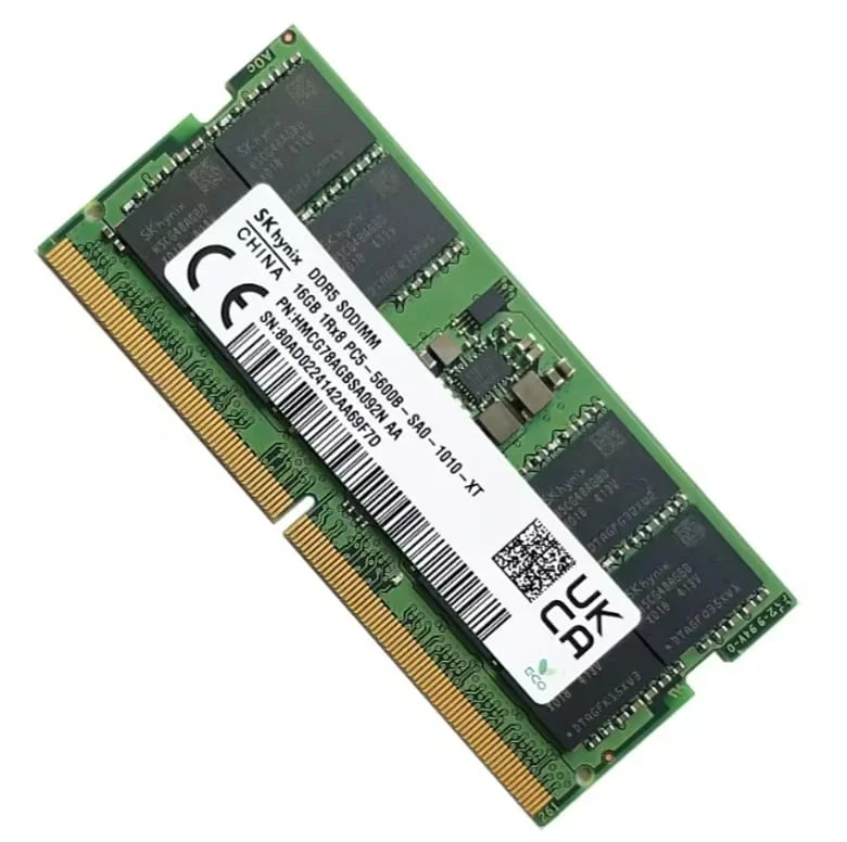 メモリー SK Hynix DDR5 SODIMM 16GB PC5 - 4800B Produtos com até 15 OFF no PIX KaBuM