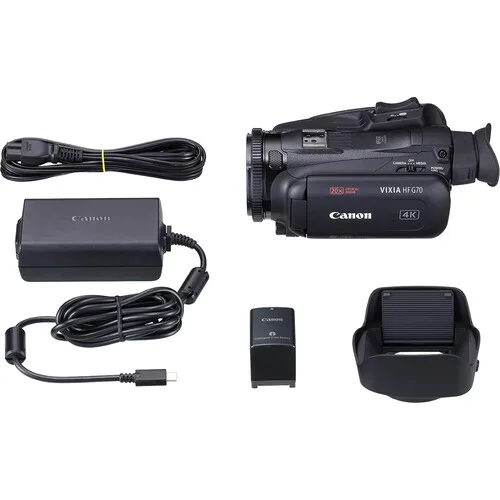 Canon Vixia Hf G70 Uhd 4k Camcorder (preta)