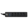Adaptador Usb 7 Em 1 Keytime Data Port Usb 6 Usb 2.0 1 Usb 3