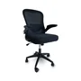 Cadeira Escritório Ergonômica C7 Neo Pure com Encosto Tela Mesh e Base Giratória - Preta