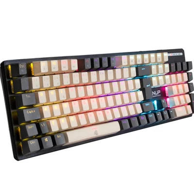 Teclado Gamer Mecânico Red Switch LED RGB PC Usb Ps4 XBOX