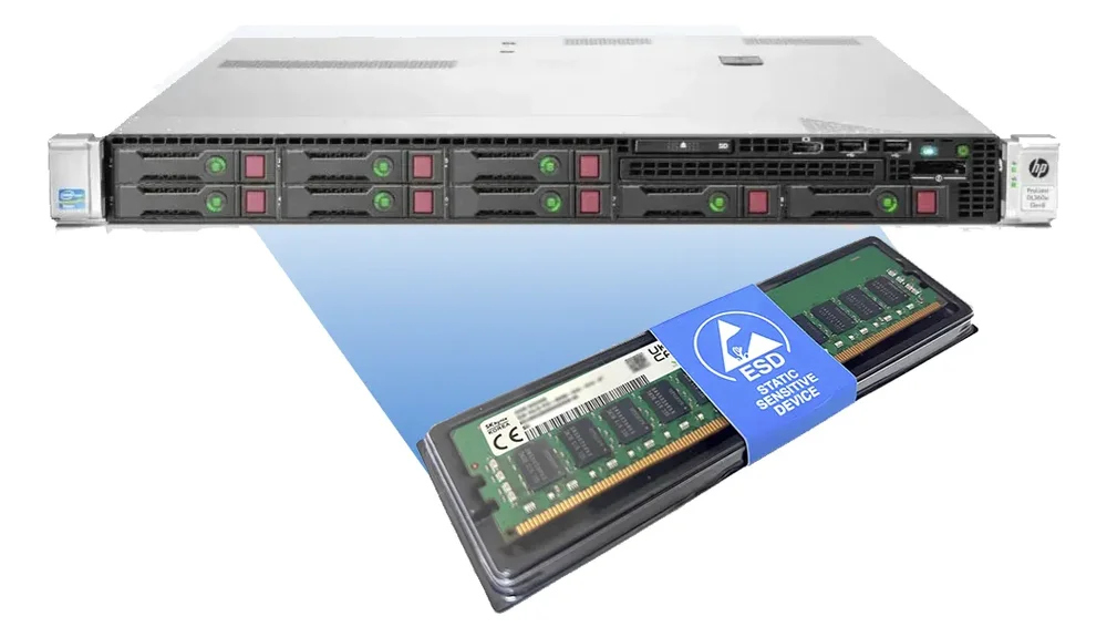 Memória Ram Para Servidor Hp Proliant Dl360e Gen8 - 8GB Ecc. Memória Ram Para Servidor Hp Proliant Dl360e Gen8 - 8GB Ecc.