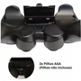 Controle sem Fio com Adaptador Compativel Playstation 2 Cor Preto