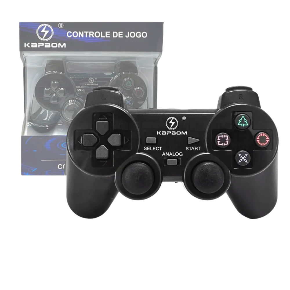Controle Gamer Ps3 - Sem Fio - Wireless 2.4g PC Controle Gamer Ps3 - Sem Fio - Wireless 2.4g PC
