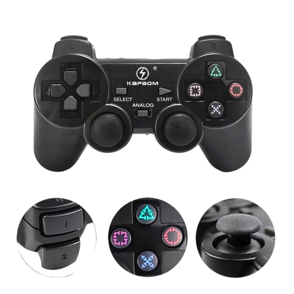 Controle Gamer Ps3 - Sem Fio - Wireless 2.4g PC Controle Gamer Ps3 - Sem Fio - Wireless 2.4g PC