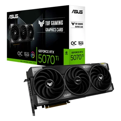 PlacaDeVídeoAsusRTX5070TiTufGaming16gbGddr7256Bits90yv0md1-m0na00