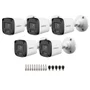 Kit 5 Câmeras Intelbras Vhl 1220 B G8 Bullet Full Hd 1080p Visão Noturna 20m Ip66 + Conectores