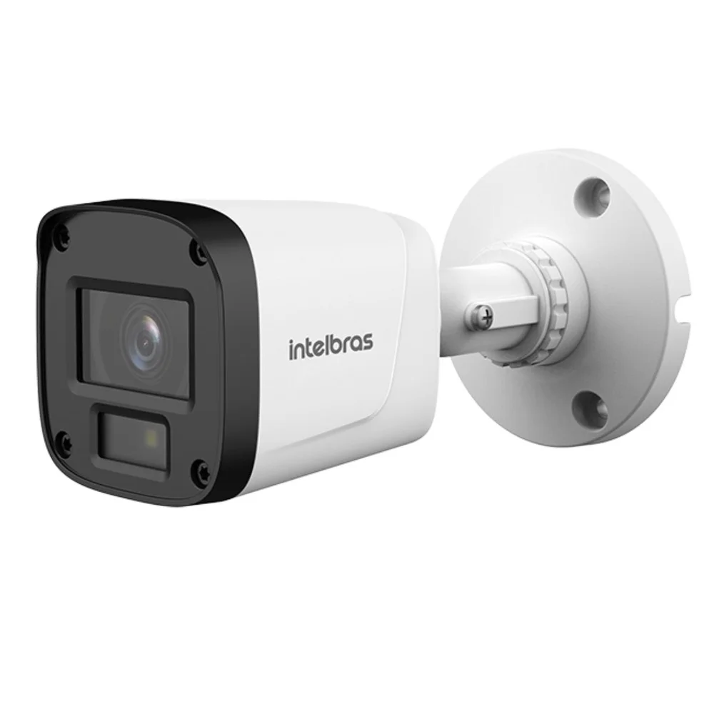 Kit 5 Câmeras Intelbras Vhl 1220 B G8 Bullet Full Hd 1080p Visão Noturna 20m Ip66 + Conectores