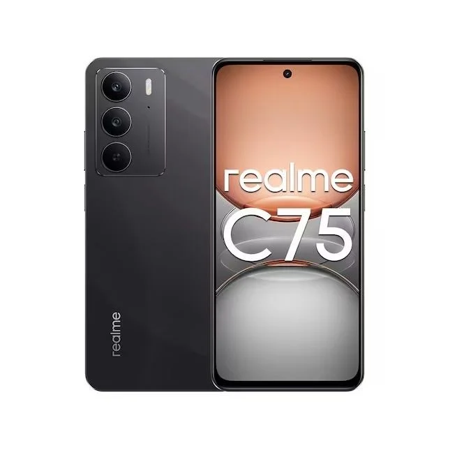 Realme C75 グローバル版 スマートフォン 8+256G ブラック Produtos com até 15 OFF no PIX KaBuM