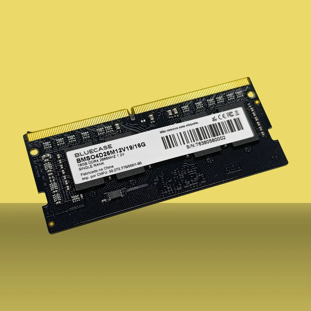 Memória Ram 16gb DDR4 2666MHZ 12V Bluecase