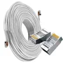 Cabo De Rede Cftv Blindado Ftp Gigabit Crimpado Pronto 15m