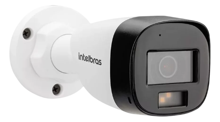 Kit 6 Câmeras De Segurança Intelbras Vhd 3220 B Full Color Com Áudio Dvr 8 Canais Incluso Hd De 500gb
