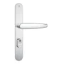 Fechadura Perfil Metálico Estreito 501-502/33 Espelho Inox Cromado 26,5mm Stam