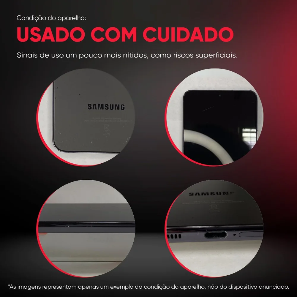 Usado - Samsung Galaxy S24 256GB - Creme - Bom
