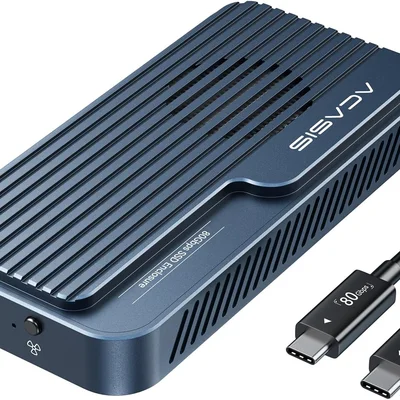 Case Externo Para SSD Nvme M.2 Thunderbolt 5 80gbps