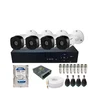 Kit Cftv 4 Câmera Full Hd 1220b Intelbras Dvr 04ch Alta Performance Com Hd 500gb Incluso