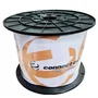 Kit Cabo De Rede Cftv Cat 6 50m Alicate Testador 20 Rj45 9v