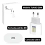 Carregador Usb-c De 20w Apple Branco - Muvu3bz/a.