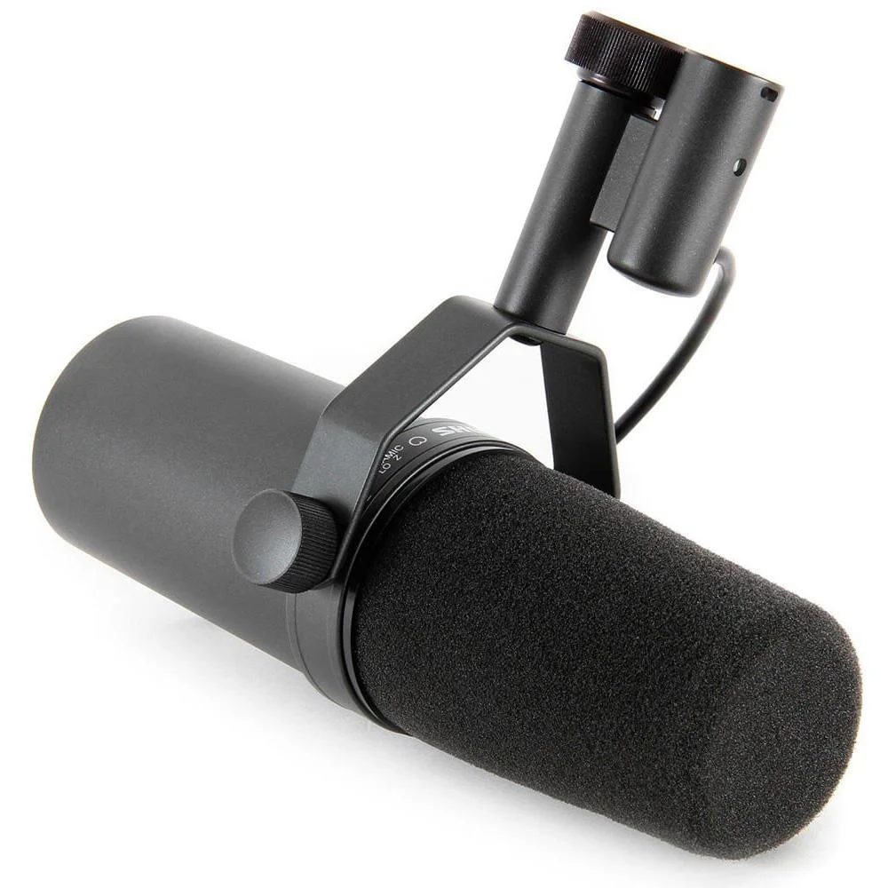 極美品 SM7B MICROFONE SHURE SM7B DINÂMICO CARDIOIDE