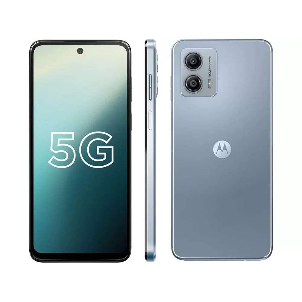 Usado: Motorola G53 128 Gb Prata - Excelente